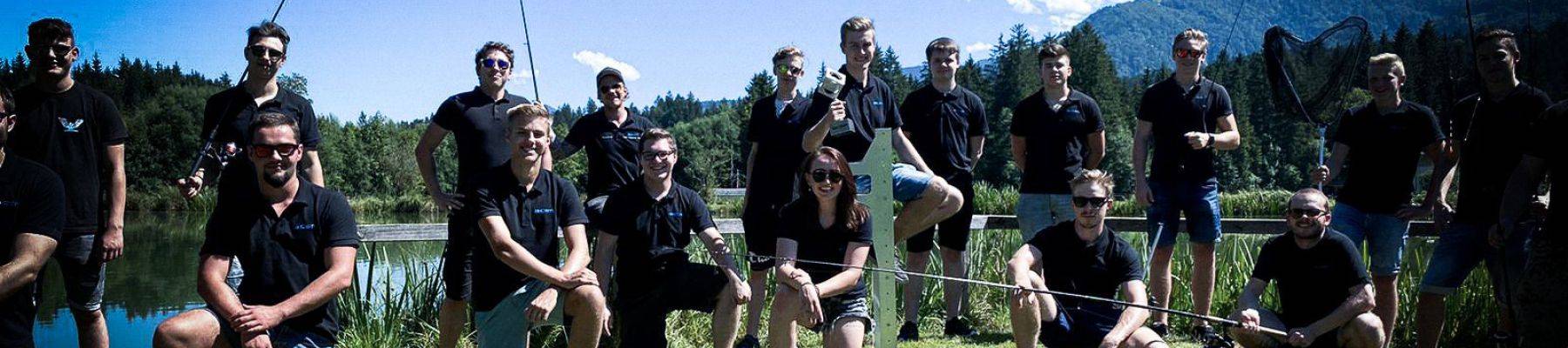 „Petri Heil!“: Das 3CON-Lehrlingsteam überzeugt auch beim Angelsport mit viel Feingefühl und gutem Schwung